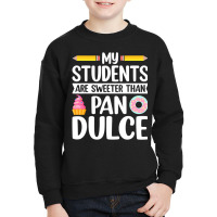 Maestra Proud Funny Spanish Teacher Bilingual Teac Youth Sweatshirt | Artistshot