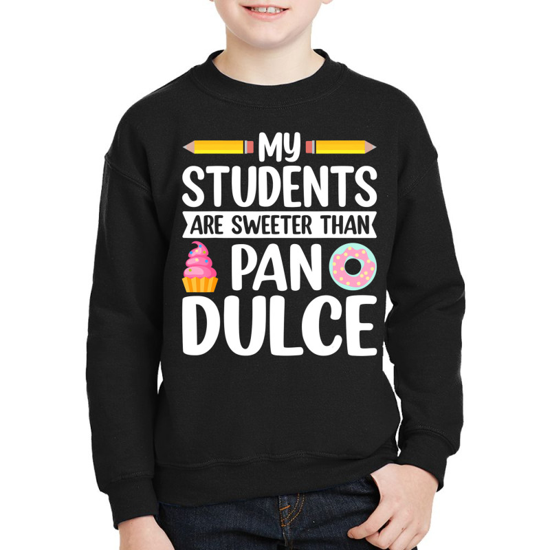 Maestra Proud Funny Spanish Teacher Bilingual Teac Youth Sweatshirt by catricegar | Artistshot