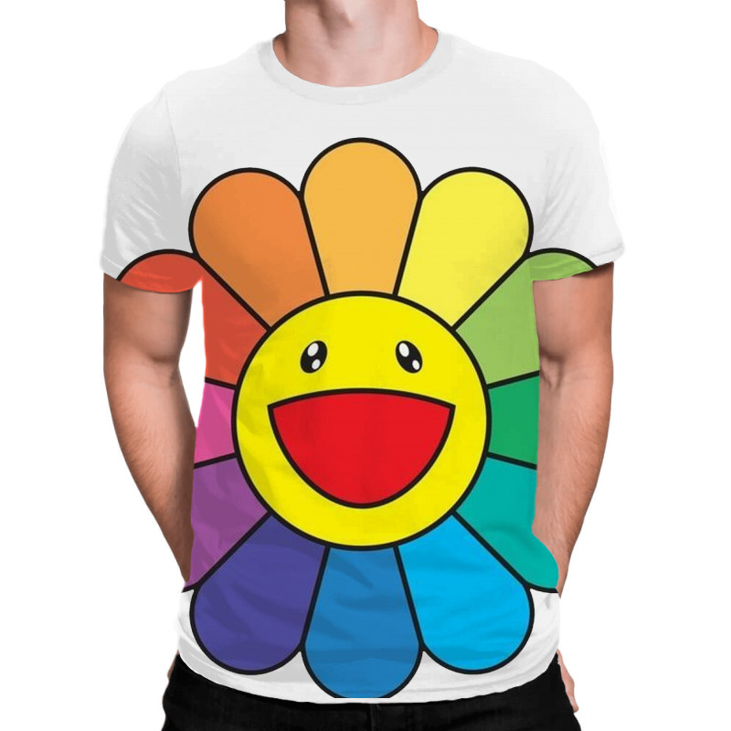 Custom Takashi Murakami Flower Rainbow Champion Hoodie By Kakashop -  Artistshot