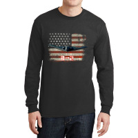 B2 Spirit Stealth Bomber Jet Plane Us Flag Pilot V Long Sleeve Shirts | Artistshot