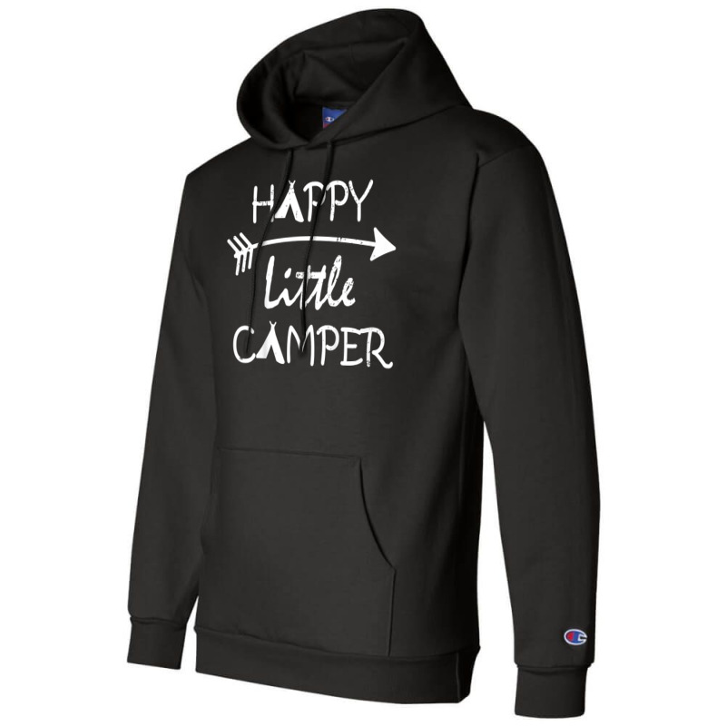 Kids Happy Little Camper T Shirt Camping Gift Shir Champion Hoodie | Artistshot