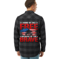 Mens Us Flag Patriotic Soldier Freedom Liberty Arm Flannel Shirt | Artistshot