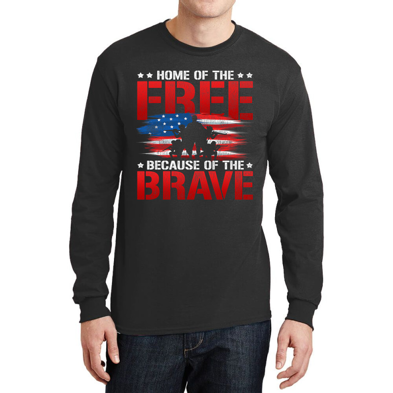 Mens Us Flag Patriotic Soldier Freedom Liberty Arm Long Sleeve Shirts | Artistshot