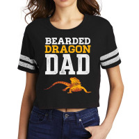 Bearded Dragon Dad Funny Pet Reptile Lizard Lover Scorecard Crop Tee | Artistshot