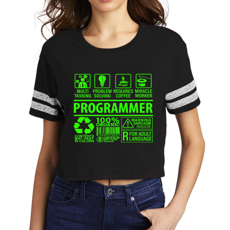 Funny Software Developer Definition Composition Te Scorecard Crop Tee by JESSICAMARTINA | Artistshot