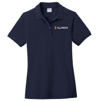 University Of Illinois, Illinois Fighting Illini, Apparel Ladies Polo Shirt | Artistshot