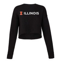 University Of Illinois, Illinois Fighting Illini, Apparel Cropped Sweater | Artistshot