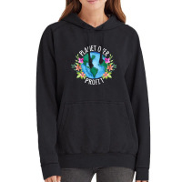 Planet Over Profit Save The Earth Campaign Awarene Vintage Hoodie | Artistshot