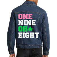 Pretty Cute Aka Funny January 15 Founders Day Tee Men Denim Jacket | Artistshot