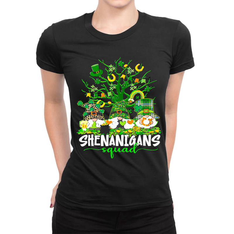 Funny Time For Shenanigans Squad St Patricks Day G Ladies Fitted T-Shirt by JESSICAMARTINA | Artistshot