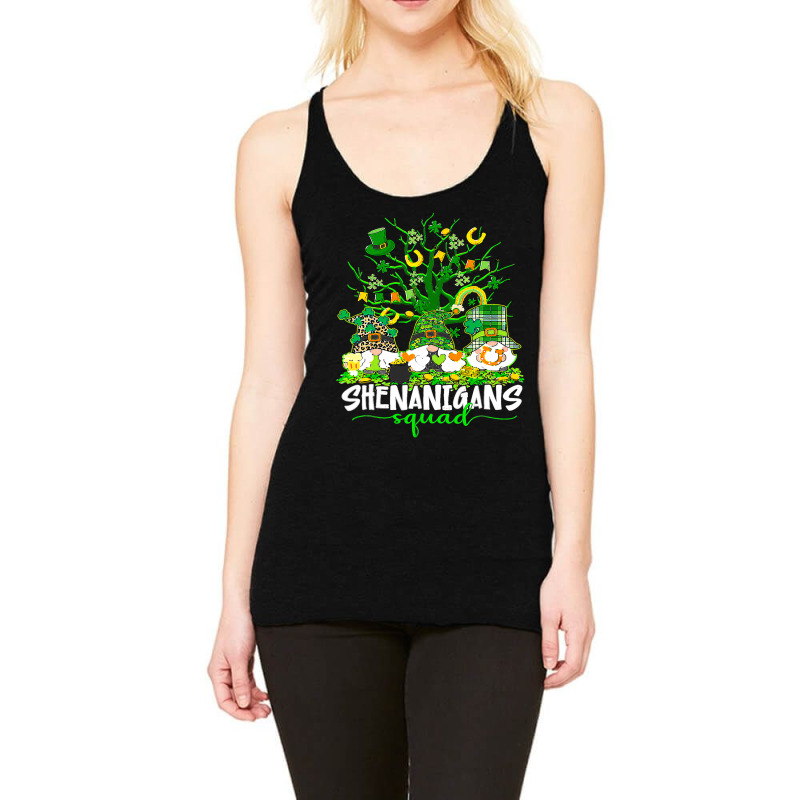 Funny Time For Shenanigans Squad St Patricks Day G Racerback Tank by JESSICAMARTINA | Artistshot