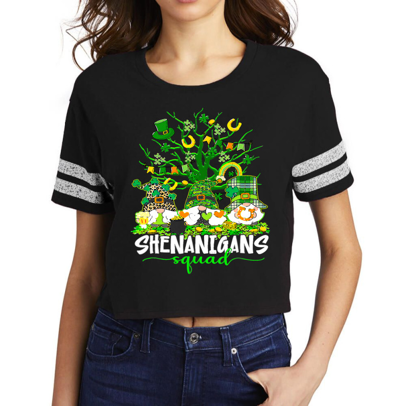 Funny Time For Shenanigans Squad St Patricks Day G Scorecard Crop Tee by JESSICAMARTINA | Artistshot