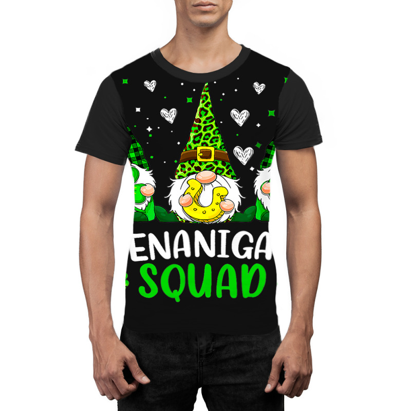 Funny Time For Shenanigans Squad St Patricks Day G Graphic T-shirt by JESSICAMARTINA | Artistshot