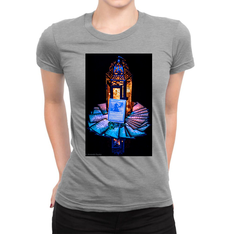 Light Up The Gathering (blue) Ladies Fitted T-Shirt by saylevongalx | Artistshot