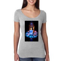 Light Up The Gathering (blue) Women's Triblend Scoop T-shirt | Artistshot