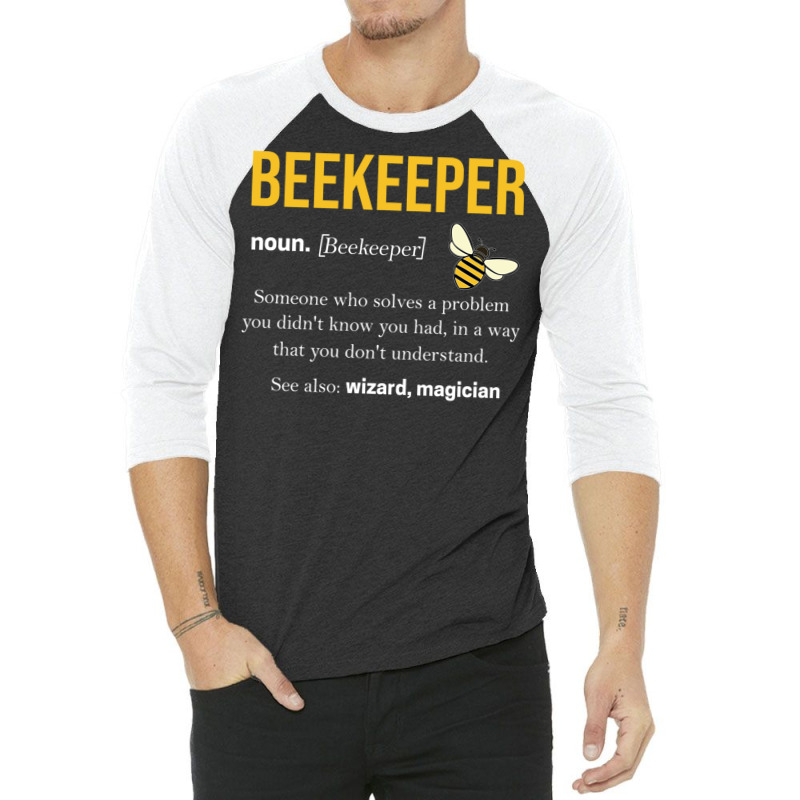 Beekeeper Gift Bee Wasp Nectar Honey Wasp (4) 3/4 Sleeve Shirt | Artistshot