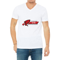 Career & Technology Education Campus School V-neck Tee | Artistshot