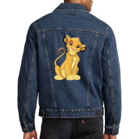 Simba   Lion King Men Denim Jacket | Artistshot