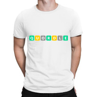 Quordle Online Word Daily Word Puzzle Game Gift Pu T-shirt | Artistshot