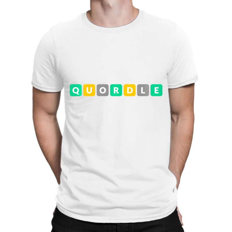 Quordle Online Word Daily Word Puzzle Game Gift Pu T-shirt | Artistshot