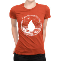 Magic The Gathering Kaldheim Islands Symbol 1 Ladies Fitted T-shirt | Artistshot