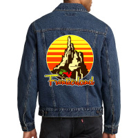 Big Thunder Mountain Railroad Men Denim Jacket | Artistshot