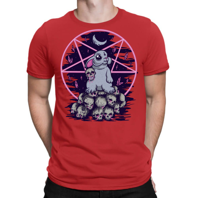 Bunny T Shirtesoteric Creepy Bunny T-shirt | Artistshot