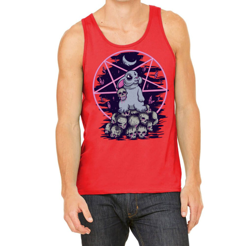 Bunny T Shirtesoteric Creepy Bunny Tank Top | Artistshot