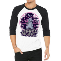 Bunny T Shirtesoteric Creepy Bunny 3/4 Sleeve Shirt | Artistshot