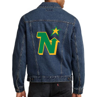 Minnesota,north,stars Men Denim Jacket | Artistshot