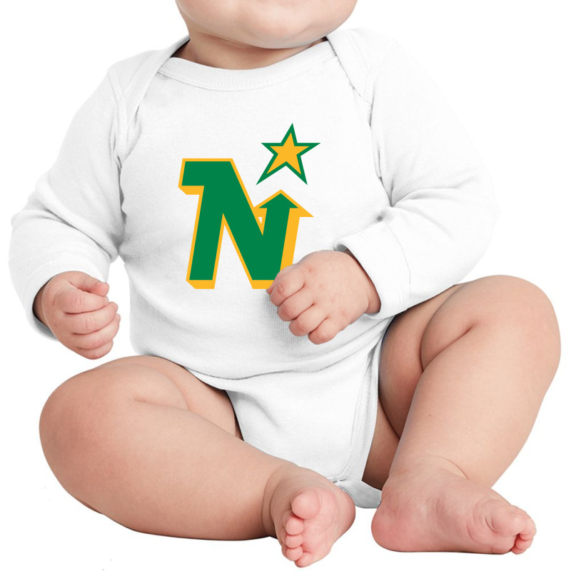 Minnesota,north,stars Long Sleeve Baby Bodysuit | Artistshot