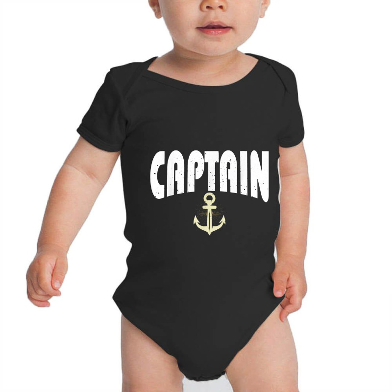 Boat Owner Novelty Captain Baby Bodysuit by godongteles | Artistshot