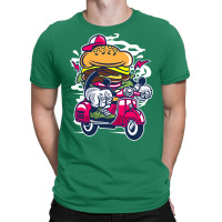 Burger Scooter T-shirt | Artistshot