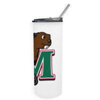 Minot State Beavers Skinny Tumbler | Artistshot