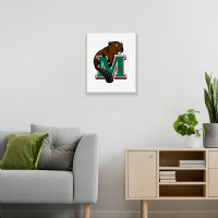 Minot State Beavers Metal Print Vertical | Artistshot