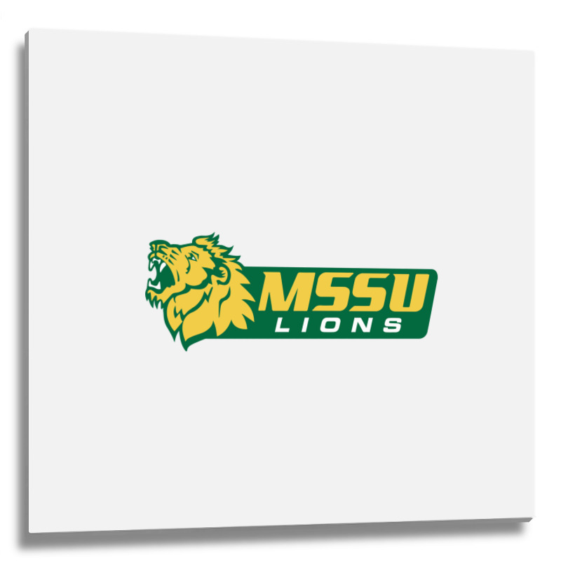 Missouri Southern Lions Metal Print Square | Artistshot