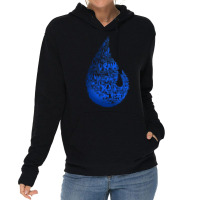 Mtg Blue Mana  Magic The Gathering Draw Sticker Lightweight Hoodie | Artistshot