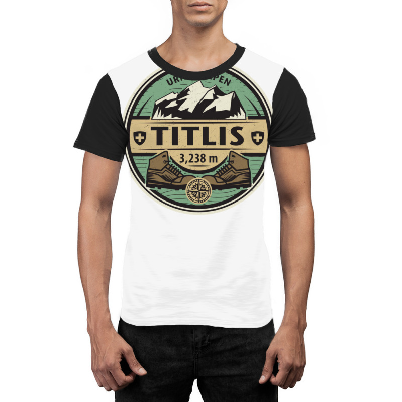 Titlis Graphic T-shirt by CurtisDaleCochran | Artistshot