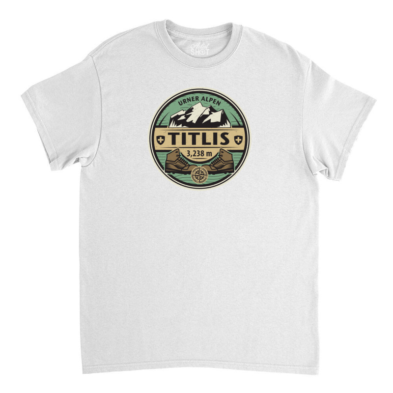 Titlis Classic T-shirt by CurtisDaleCochran | Artistshot