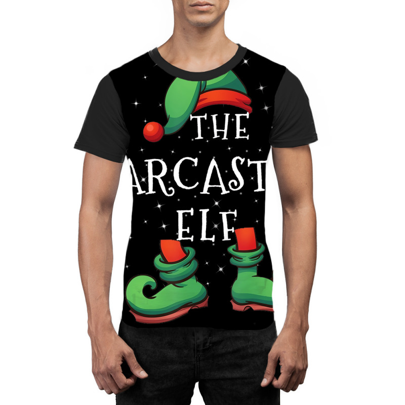 Sarcastic Elf Family Matching Christmas Gift Costu Graphic T-shirt | Artistshot