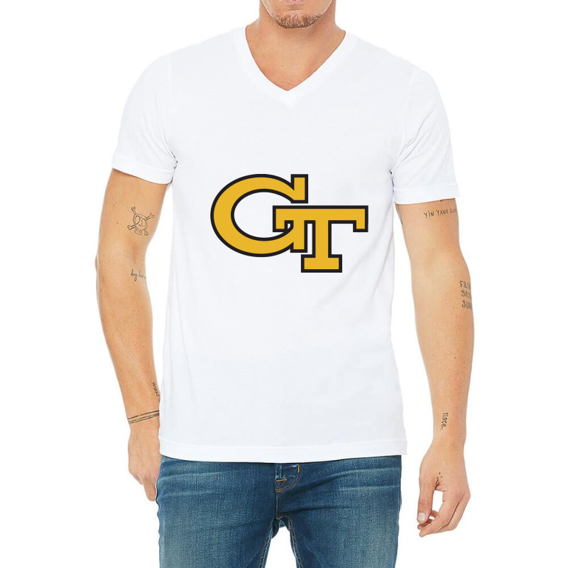 Groton High School V-neck Tee | Artistshot