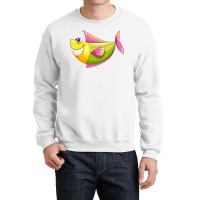 Cartoon Sea Animal Crewneck Sweatshirt | Artistshot