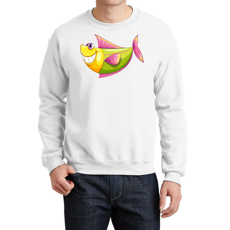 Cartoon Sea Animal Crewneck Sweatshirt | Artistshot