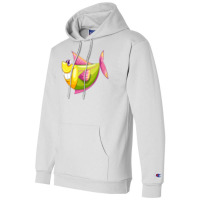 Cartoon Sea Animal Champion Hoodie | Artistshot