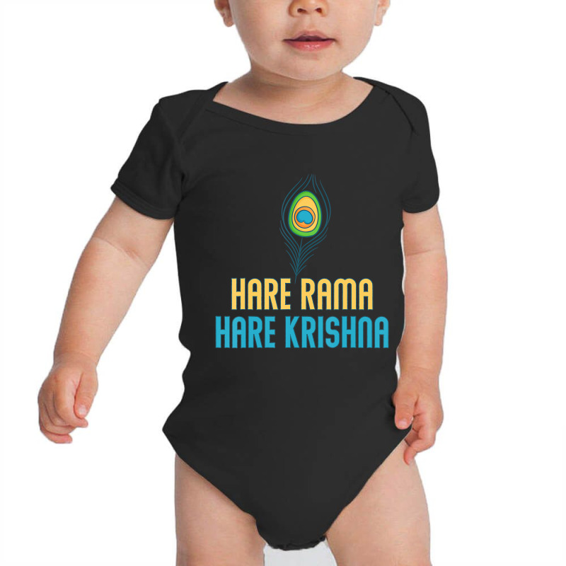 Hare Rama Hare Krishna T Shirt Baby Bodysuit by voutsro | Artistshot