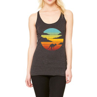 Kangaroo Retro Vintage Style 60s 70s Men Women Gif Racerback Tank | Artistshot