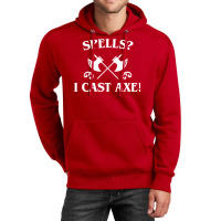 Spells I Cast Axe Barbarian Unisex Hoodie | Artistshot