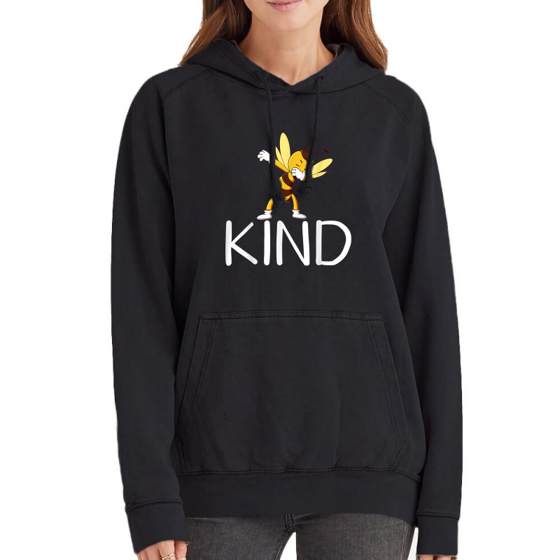 Be Kind Bee Dabbing Kindness For Men Women Kid Boy Vintage Hoodie | Artistshot