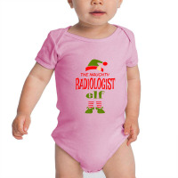 Radiologist Elf Naughty Christmas Novelty Sarcasti Baby Bodysuit | Artistshot