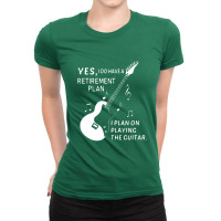 Retirement Novelty Guitarist Ladies Fitted T-shirt | Artistshot